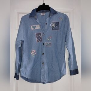 Teddi Brand Blue Denim Shirt